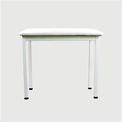 White Piano Bench